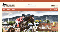 Desktop Screenshot of horse-shop.cz