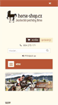 Mobile Screenshot of horse-shop.cz